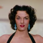 Jane Russell With Lipstick and Earings