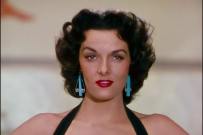 Jane Russell With Lipstick and Earings