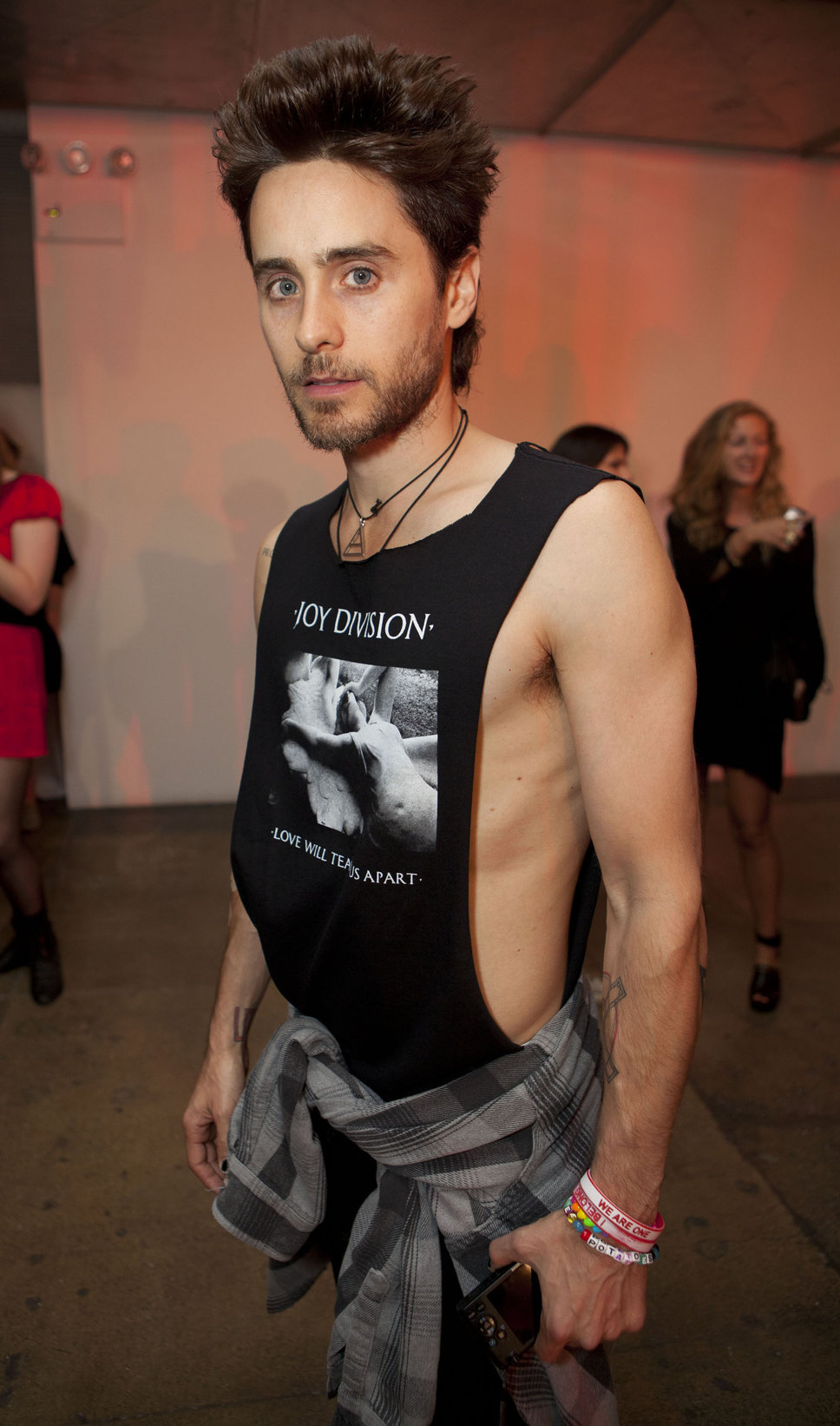 Jared Leto Chest and Biceps Size