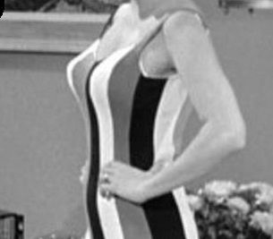 Connie Hines in a swimsuit